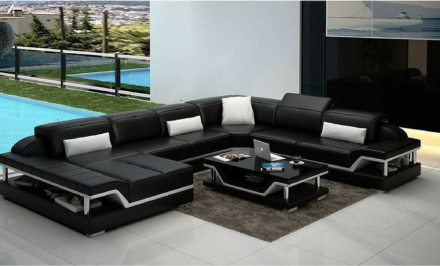 Nexus - U1 - Leather Sofa Lounge Set